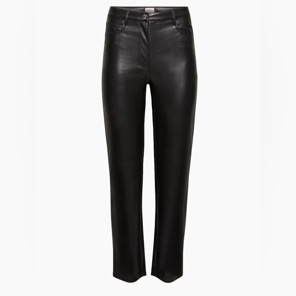 Wilfred The Melina™ Pant High-Waisted Vegan Leather Pants •